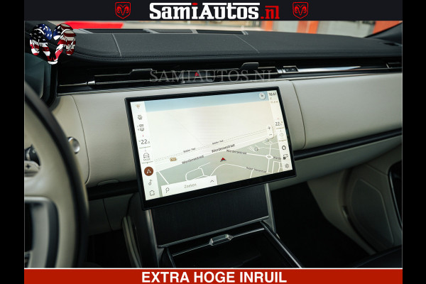Land Rover Range Rover P550e 551 PK GARANTIE TOT 14-03-2029 | ACHTERAS BESTURING | SOFT CLOSE | HEAD-UP | FACELIFT MODEL | 23 INCH VELGEN | PANORAMADAK | STUURVERWARMING | STOEL KOELING | Incl btw | Fabrieksgarantie tot 14-03-2029 – Geniet van gemoedsrust met uitgebreide dekking tot deze datum.