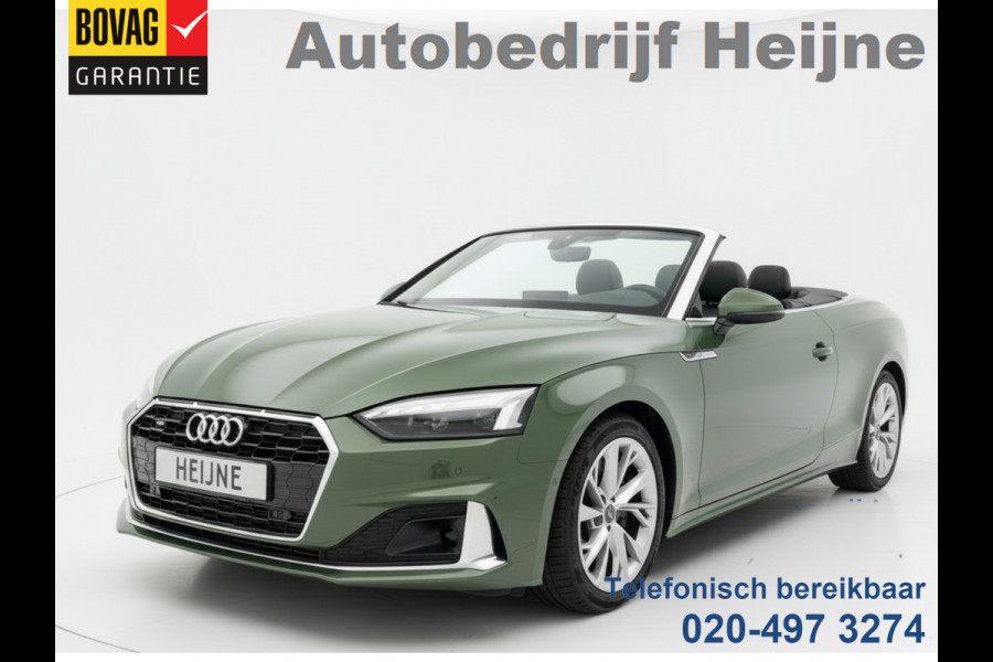 Audi A5 Cabriolet 40 TFSI 204PK S-TRONIC ADVANCED EDITION CAMERA/NAVI/LEDER