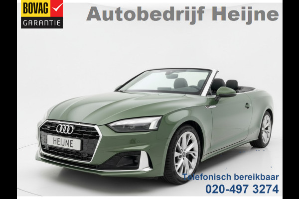 Audi A5 Cabriolet 40 TFSI 204PK S-TRONIC ADVANCED EDITION CAMERA/NAVI/LEDER