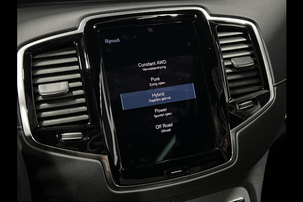 Volvo XC90 2.0 T8 Recharge AWD R-Design Luchtvering | Trekhaak | Bowers & Wilkins | Adapt. cruise | Open dak | Stuur-/stoelverwarming | Memory