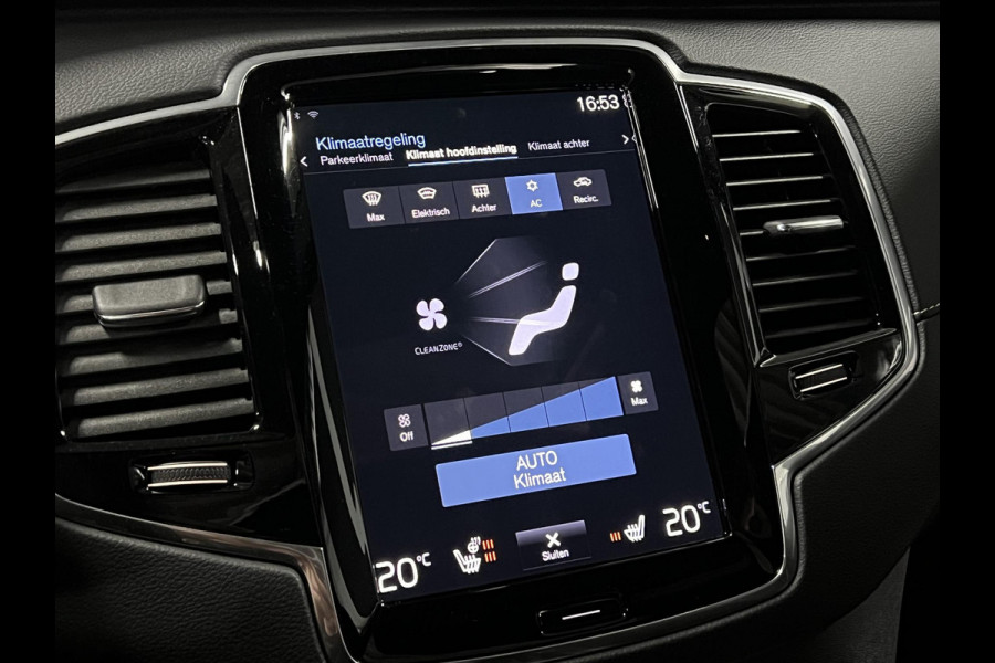 Volvo XC90 2.0 T8 Recharge AWD R-Design Luchtvering | Trekhaak | Bowers & Wilkins | Adapt. cruise | Open dak | Stuur-/stoelverwarming | Memory