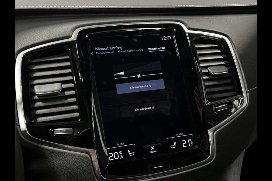 Volvo XC90 2.0 T8 Plug-in hybrid AWD Ultra Dark Luchtvering | Trekhaak | Bowers & Wilkins | Adapt. cruise | Open dak | 360 camera | Head-up | Memory | Stuur-/stoelverwarming
