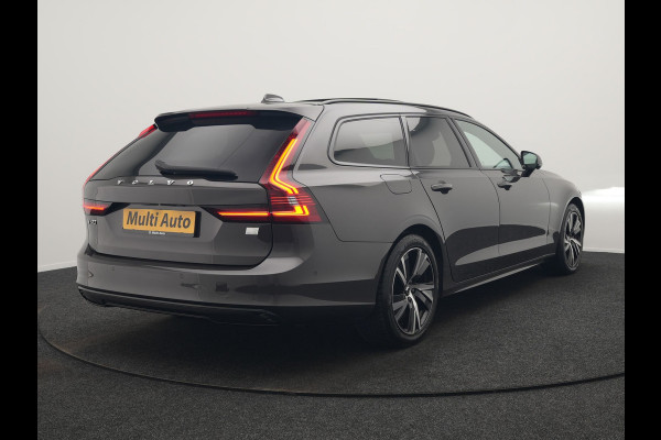 Volvo V90 T6 AWD Ultimate Dark PHEV 350pk Dealer O.H. | Panodak | Head Up | 360 Camera | Adaptive Cruise | Harman / Kardon | Lederen Sportstoelen Memory & Ventilatie | Keyless | Stoelen & Stuur Verwarmd | Apple Carplay | Virtual | DAB | Plug In Hybrid