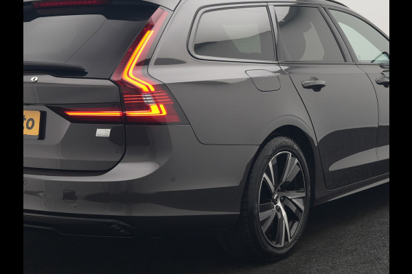 Volvo V90 T6 AWD Ultimate Dark PHEV 350pk Dealer O.H. | Panodak | Head Up | 360 Camera | Adaptive Cruise | Harman / Kardon | Lederen Sportstoelen Memory & Ventilatie | Keyless | Stoelen & Stuur Verwarmd | Apple Carplay | Virtual | DAB | Plug In Hybrid
