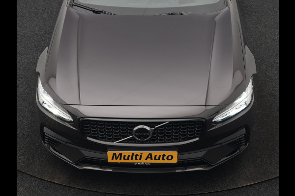 Volvo V90 T6 AWD Ultimate Dark PHEV 350pk Dealer O.H. | Panodak | Head Up | 360 Camera | Adaptive Cruise | Harman / Kardon | Lederen Sportstoelen Memory & Ventilatie | Keyless | Stoelen & Stuur Verwarmd | Apple Carplay | Virtual | DAB | Plug In Hybrid