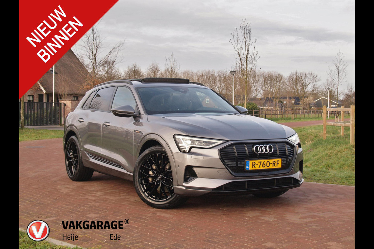 Audi e-tron 55 quattro Advanced edition Plus 95 kWh | Panoramadak | 21 Inch Velgen | Uitgebreide interieurvoorverwarming | NL-Auto |