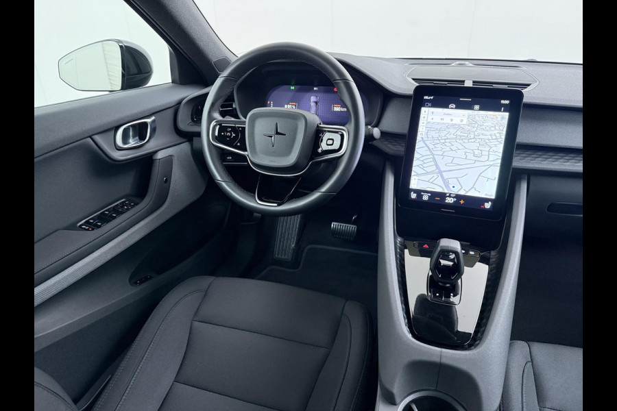 Polestar 2 Long Range Single Motor 78 kWh VAN €30.900,- NU VOOR SLECHTS €27.877,- Uw LENTEVOORDEEL €3.023,- | SOH 94%| ELEK. STOEL MET MEMORY| DODE HOEK SENSOR| STOELVERWARMING| ELEK. ACHTERKLEP| 360 CAMERA| ADAPTIVE CRUISE CONTROL | RIJKLAAR GELEVERD MET 12 MND BOVAG GARANTIE |