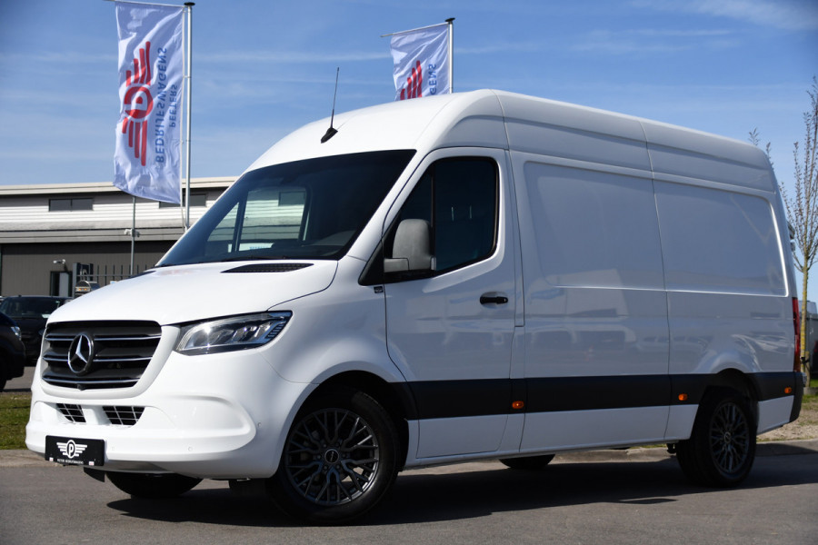 Mercedes-Benz Sprinter 319 V6 3.0 CDI L2H2 PB Edition Cruise, 360 Camera, Carplay, LED, 190pk, Leder, Multimedia, Uniek!