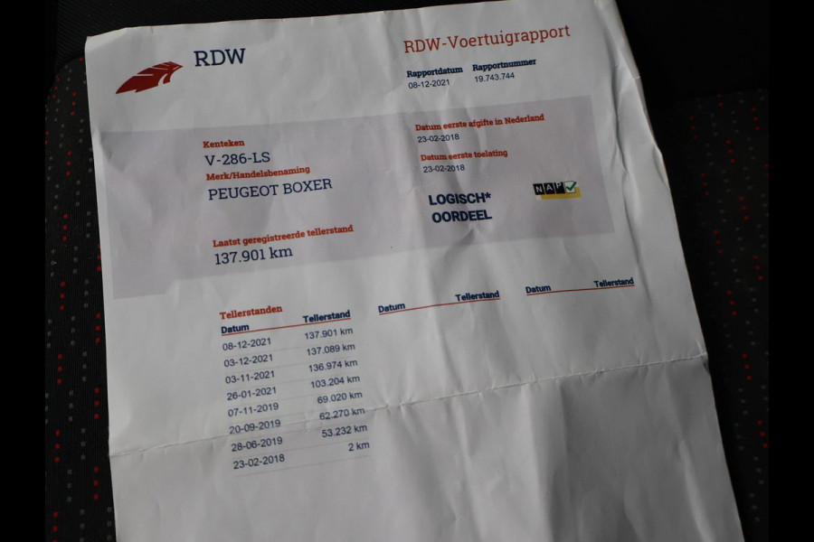 Peugeot Boxer 330 2.0 BLUEHDI 130 PK EURO 6 + CAMERA | TREKHAAK | NAVIGATIE | CRUISE | AIRCO