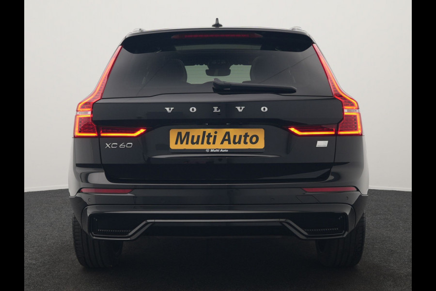 Volvo XC60 T6 AWD Plus Dark PHEV 350pk Dealer O.H. | Panodak | Camera | Harman / Kardon | Lederen Sportstoelen Memory & Verwarmd | 21"L.M | Keyless | Google Assistent | Apple Carplay | Stuur Verwarmd | DAB | Plug In Hybrid |