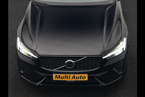Volvo XC60 T6 AWD Plus Dark PHEV 350pk Dealer O.H. | Panodak | Camera | Harman / Kardon | Lederen Sportstoelen Memory & Verwarmd | 21"L.M | Keyless | Google Assistent | Apple Carplay | Stuur Verwarmd | DAB | Plug In Hybrid |