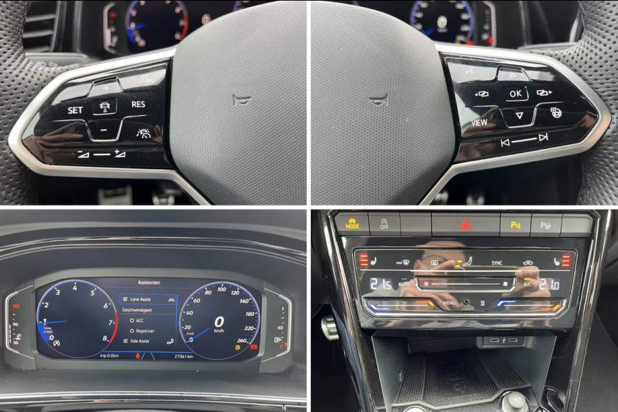 Volkswagen T-Roc 1.5 TSI R-LINE Blackstyle ** LED, VIRTUAL, ACC, MASSAGE, VERW. STUUR, 18-inch LMV ** 1e EIG - Slechts 27.061km. ** ** INFORMEER OOK NAAR ONZE AANTREKKELIJKE FINANCIAL-LEASE TARIEVEN **