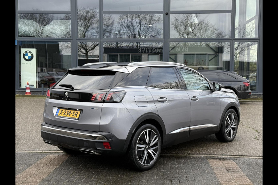 Peugeot 3008 1.6 HYbrid 225 GT VAN €25.900,- NU VOOR SLECHTS €23.877,- Uw LENTEVOORDEEL €2.023,- | ACC INCL. STOP&GO-FUNCTIE | MEMORY SEAT | ALCANTARA | ELEKTRISCHE KOFFERBAK | 19 INCH | FOCAL AUDIO | STOELVERWARMING | RIJKLAAR GELEVERD MET 12 MND BOVAG GARANTIE