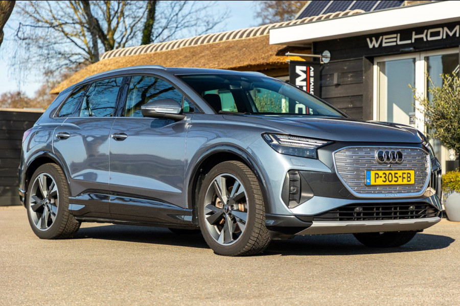 Audi Q4 e-tron 40 Advanced Edition 77 kWh SOH 94% I BTW Auto I Sonos I HeadUp I Adaptive Cruise I CarPlay I Rook & geurvrij