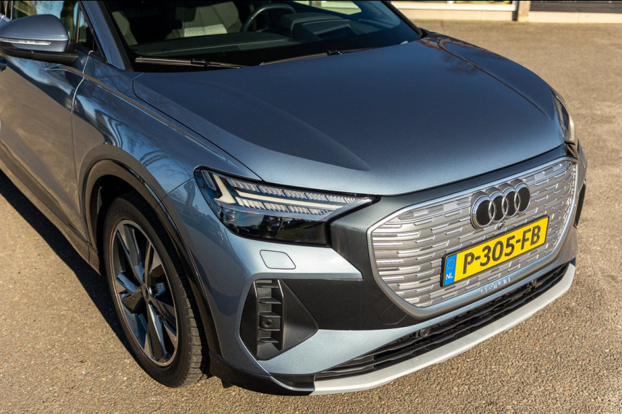 Audi Q4 e-tron 40 Advanced Edition 77 kWh SOH 94% I BTW Auto I Sonos I HeadUp I Adaptive Cruise I CarPlay I Rook & geurvrij