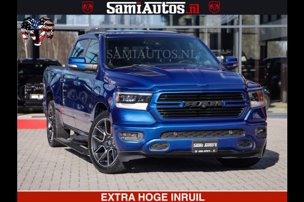 Dodge Ram SPORT EDITION | BOM VOL | LUCHTVERING | ADAPTIVE CRUISE | PANO DAK | 360 CAMERA | EN VEEL MEER | ROYALE 5 ZIT PLAATSEN | DUBBEL CABINE | DC |