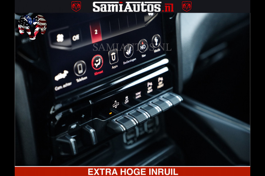 Dodge Ram SPORT EDITION | BOM VOL | LUCHTVERING | ADAPTIVE CRUISE | PANO DAK | 360 CAMERA | EN VEEL MEER | ROYALE 5 ZIT PLAATSEN | DUBBEL CABINE | DC |