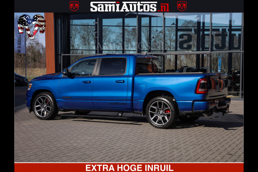 Dodge Ram SPORT EDITION | BOM VOL | LUCHTVERING | ADAPTIVE CRUISE | PANO DAK | 360 CAMERA | EN VEEL MEER | ROYALE 5 ZIT PLAATSEN | DUBBEL CABINE | DC |