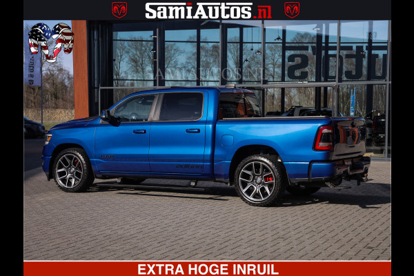 Dodge Ram SPORT EDITION | BOM VOL | LUCHTVERING | ADAPTIVE CRUISE | PANO DAK | 360 CAMERA | EN VEEL MEER | ROYALE 5 ZIT PLAATSEN | DUBBEL CABINE | DC |
