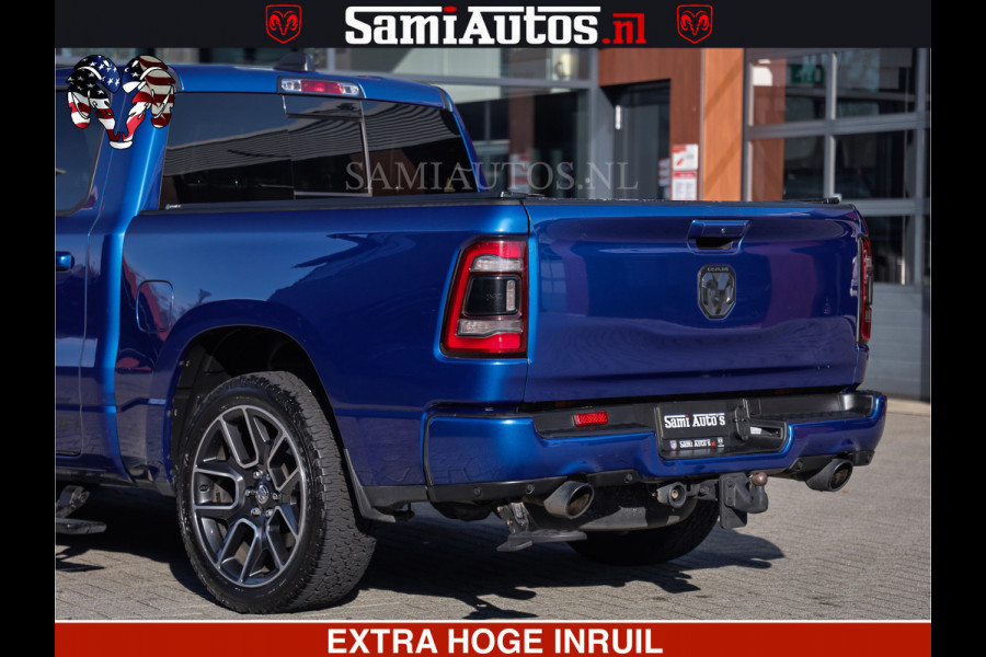Dodge Ram SPORT EDITION | BOM VOL | LUCHTVERING | ADAPTIVE CRUISE | PANO DAK | 360 CAMERA | EN VEEL MEER | ROYALE 5 ZIT PLAATSEN | DUBBEL CABINE | DC |