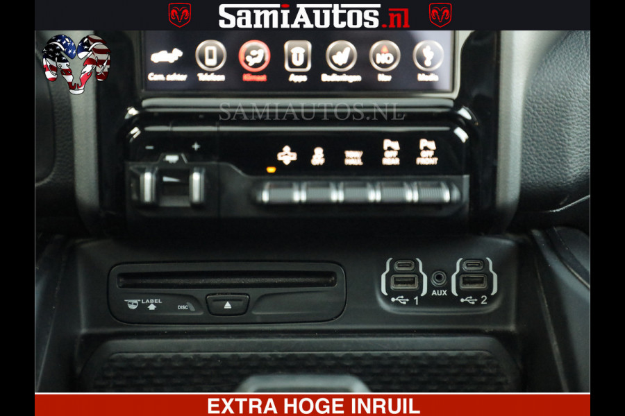 Dodge Ram SPORT EDITION | BOM VOL | LUCHTVERING | ADAPTIVE CRUISE | PANO DAK | 360 CAMERA | EN VEEL MEER | ROYALE 5 ZIT PLAATSEN | DUBBEL CABINE | DC |