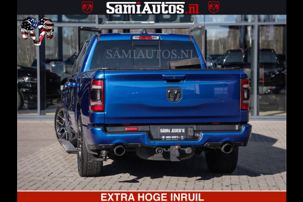 Dodge Ram SPORT EDITION | BOM VOL | LUCHTVERING | ADAPTIVE CRUISE | PANO DAK | 360 CAMERA | EN VEEL MEER | ROYALE 5 ZIT PLAATSEN | DUBBEL CABINE | DC |