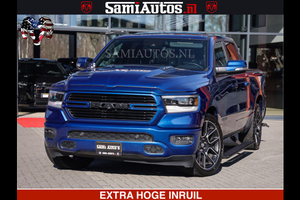 Dodge Ram SPORT EDITION | BOM VOL | LUCHTVERING | ADAPTIVE CRUISE | PANO DAK | 360 CAMERA | EN VEEL MEER | ROYALE 5 ZIT PLAATSEN | DUBBEL CABINE | DC |