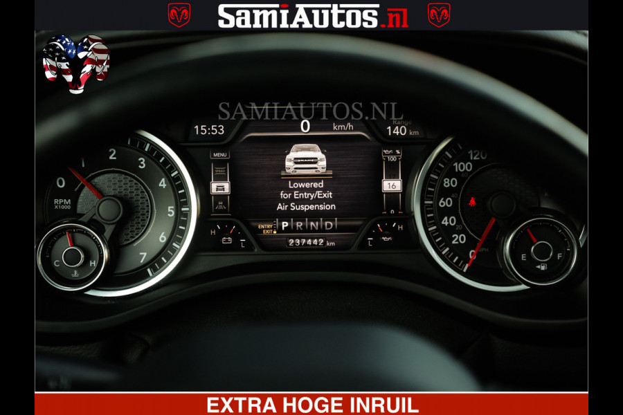 Dodge Ram SPORT EDITION | BOM VOL | LUCHTVERING | ADAPTIVE CRUISE | PANO DAK | 360 CAMERA | EN VEEL MEER | ROYALE 5 ZIT PLAATSEN | DUBBEL CABINE | DC |