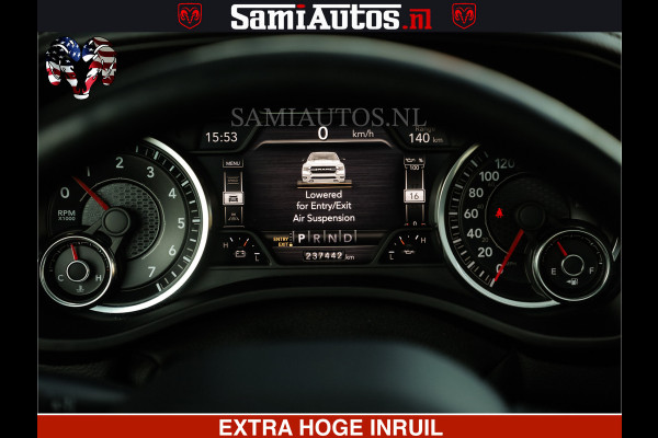 Dodge Ram SPORT EDITION | BOM VOL | LUCHTVERING | ADAPTIVE CRUISE | PANO DAK | 360 CAMERA | EN VEEL MEER | ROYALE 5 ZIT PLAATSEN | DUBBEL CABINE | DC |