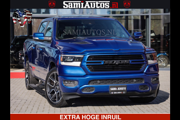 Dodge Ram SPORT EDITION | BOM VOL | LUCHTVERING | ADAPTIVE CRUISE | PANO DAK | 360 CAMERA | EN VEEL MEER | ROYALE 5 ZIT PLAATSEN | DUBBEL CABINE | DC |