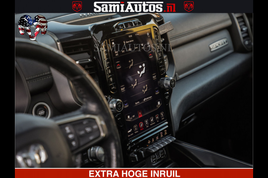 Dodge Ram SPORT EDITION | BOM VOL | LUCHTVERING | ADAPTIVE CRUISE | PANO DAK | 360 CAMERA | EN VEEL MEER | ROYALE 5 ZIT PLAATSEN | DUBBEL CABINE | DC |