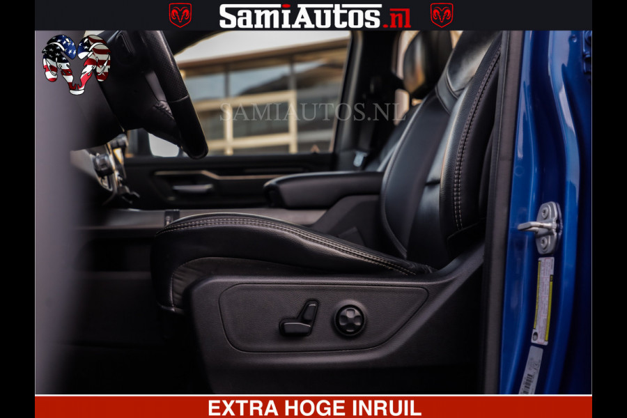 Dodge Ram SPORT EDITION | BOM VOL | LUCHTVERING | ADAPTIVE CRUISE | PANO DAK | 360 CAMERA | EN VEEL MEER | ROYALE 5 ZIT PLAATSEN | DUBBEL CABINE | DC |