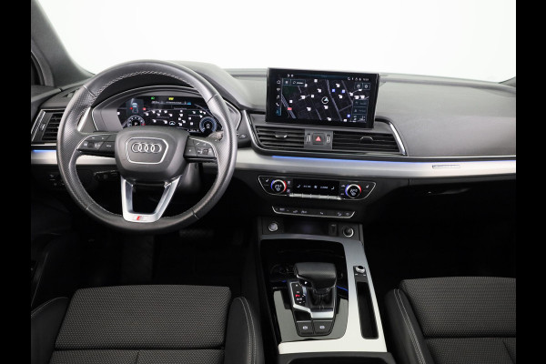 Audi Q5 Sportback 50 TFSI e S edition 299pk | SOH 97% | Panoramadak | Trekhaak | Verwarmbare voorstoelen | Adpatieve cruise controle | Matrix koplampen | Navigatie
