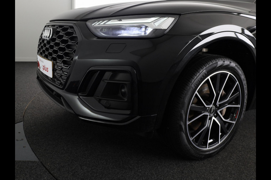 Audi Q5 Sportback 50 TFSI e S edition 299pk | SOH 97% | Panoramadak | Trekhaak | Verwarmbare voorstoelen | Adpatieve cruise controle | Matrix koplampen | Navigatie