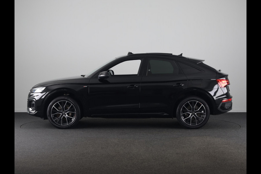 Audi Q5 Sportback 50 TFSI e S edition 299pk | SOH 97% | Panoramadak | Trekhaak | Verwarmbare voorstoelen | Adpatieve cruise controle | Matrix koplampen | Navigatie