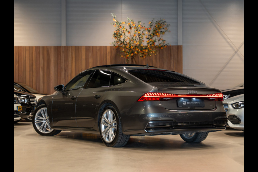 Audi A7 Sportback 50 TFSIe Quattro 3X S-Line, Matrix, Pano, Virtual, Carplay, ACC, Black Optik, B&O, 360 Cam, Dealer Onderhouden