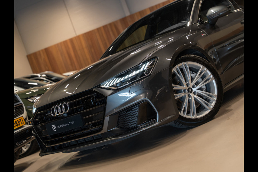 Audi A7 Sportback 50 TFSIe Quattro 3X S-Line, Matrix, Pano, Virtual, Carplay, ACC, Black Optik, B&O, 360 Cam, Dealer Onderhouden