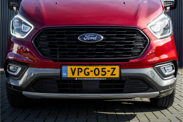 Ford Transit Custom 2.0 TDCI L2H1 | 170PK | Trail | DC 5-Persoons | Camera | Carplay | Lederen interieur