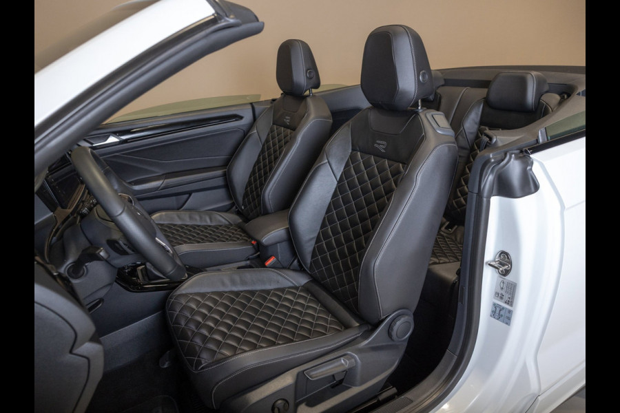 Volkswagen T-Roc Cabrio 1.5 TSI R-Line / 150pk / Beats / Leder / Achteruitrij camera / Stoel en stuur verwarming /