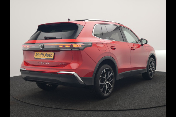 Volkswagen Tiguan 1.5 eHybrid Elegance 204pk Plug In Hybrid | Panodak | Trekhaak af Fabriek | Adaptive Cruise | Head Up | 360 Camera | Alcantara Sportstoelen Massage | 20"L.M | IQ Light | Keyless |