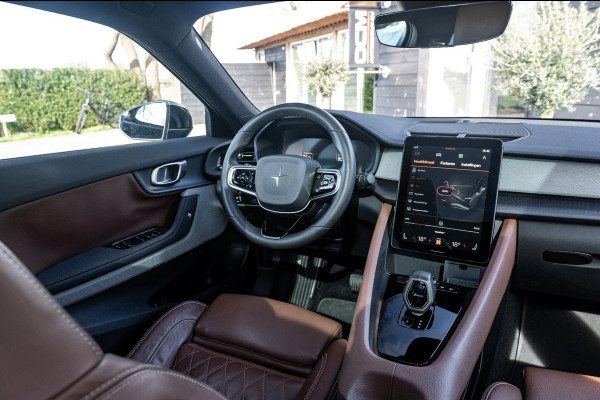Polestar 2 Long Range Dual Motor Launch Edition 78kWh SOH 92% I BTW I 360 Camera I Luxe leder I Panoramadak I Performance Pack