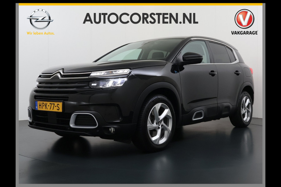 Citroën C5 Aircross 1.6T Plug-in Hybrid 225PK Automaat Trekhaak 360°Camera Apple Carplay Android Auto Navi Ecc Cruise Control Pdc Feel Led Lmv 18" DAB+ Isofix Privacy Glas Bluetooth 1.300KG Trekgewicht