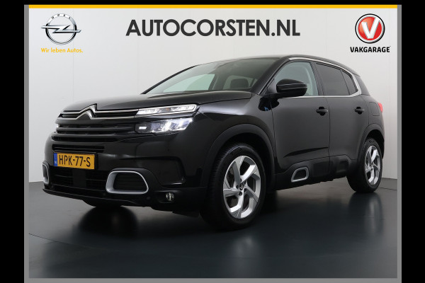 Citroën C5 Aircross 1.6T Plug-in Hybrid 225PK Automaat Trekhaak 360°Camera Apple Carplay Android Auto Navi Ecc Cruise Control Pdc Feel Led Lmv 18" DAB+ Isofix Privacy Glas Bluetooth 1.300KG Trekgewicht