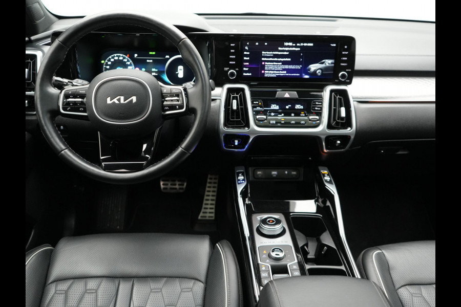 Kia Sorento 1.6 T-GDI 4WD ExecutiveLine PHEV 265pk Dealer O.H | Panodak | Trekhaak Afn. | Adaptive Cruise | Lederen Comfortzetels Ventilatie & Memory | 360 Camera | Head Up | BOSE | Cameraspiegels | Matrix LED | Plug In Hybrid |