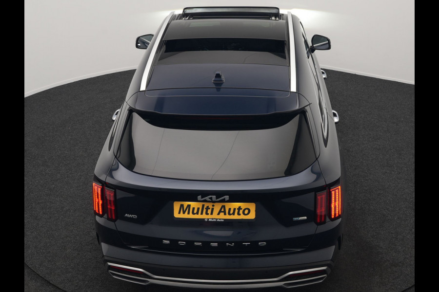 Kia Sorento 1.6 T-GDI 4WD ExecutiveLine PHEV 265pk Dealer O.H | Panodak | Trekhaak Afn. | Adaptive Cruise | Lederen Comfortzetels Ventilatie & Memory | 360 Camera | Head Up | BOSE | Cameraspiegels | Matrix LED | Plug In Hybrid |