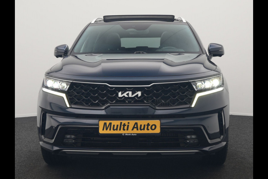 Kia Sorento 1.6 T-GDI 4WD ExecutiveLine PHEV 265pk Dealer O.H | Panodak | Trekhaak Afn. | Adaptive Cruise | Lederen Comfortzetels Ventilatie & Memory | 360 Camera | Head Up | BOSE | Cameraspiegels | Matrix LED | Plug In Hybrid |