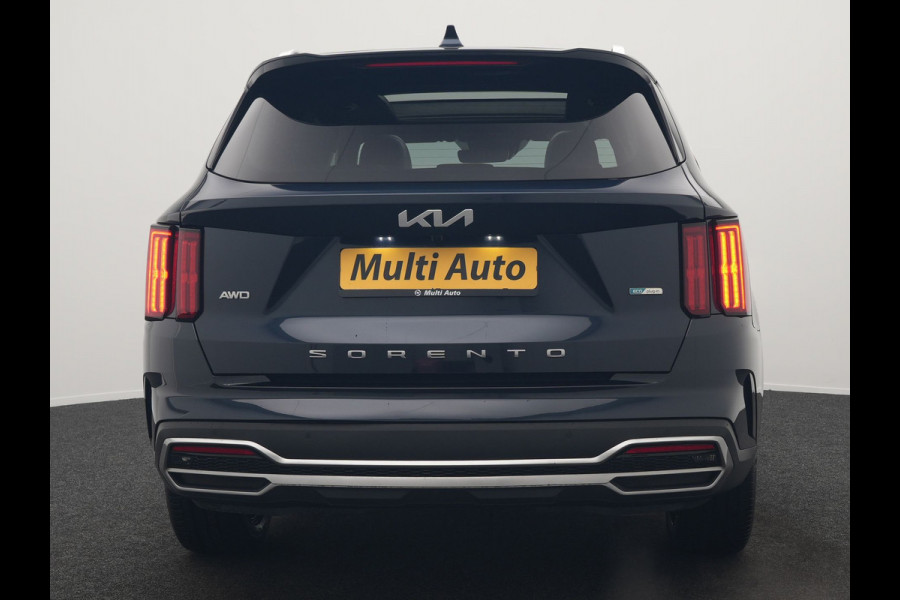 Kia Sorento 1.6 T-GDI 4WD ExecutiveLine PHEV 265pk Dealer O.H | Panodak | Trekhaak Afn. | Adaptive Cruise | Lederen Comfortzetels Ventilatie & Memory | 360 Camera | Head Up | BOSE | Cameraspiegels | Matrix LED | Plug In Hybrid |