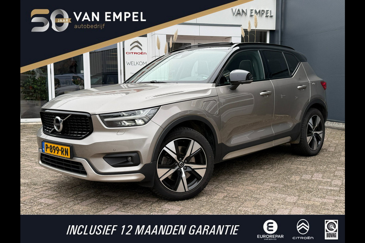 Volvo XC40 1.5 T5 Recharge R-Design NL-auto | Schuif- Kanteldak | H&K | Trekhaak | Stoelverwarming | Memory | Adaptive Cruise