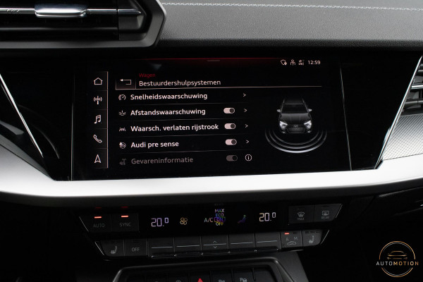 Audi A3 35 TFSI PANO S LINE LEDER CAMERA ELEKTRISCHE STOELEN