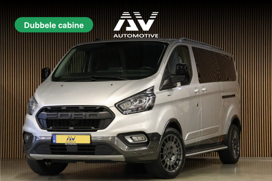 Ford Transit Custom 320 2.0 TDCI 170 PK L2H1 Limited DC | Dubbel Cabine | ACC | BLIS | Elek stoelen | Lederen bekleding | CarPlay | Camera | Navigat | Trekhaak | DAB | Stoelverwarming | Nieuwe APK | 5-Zitter